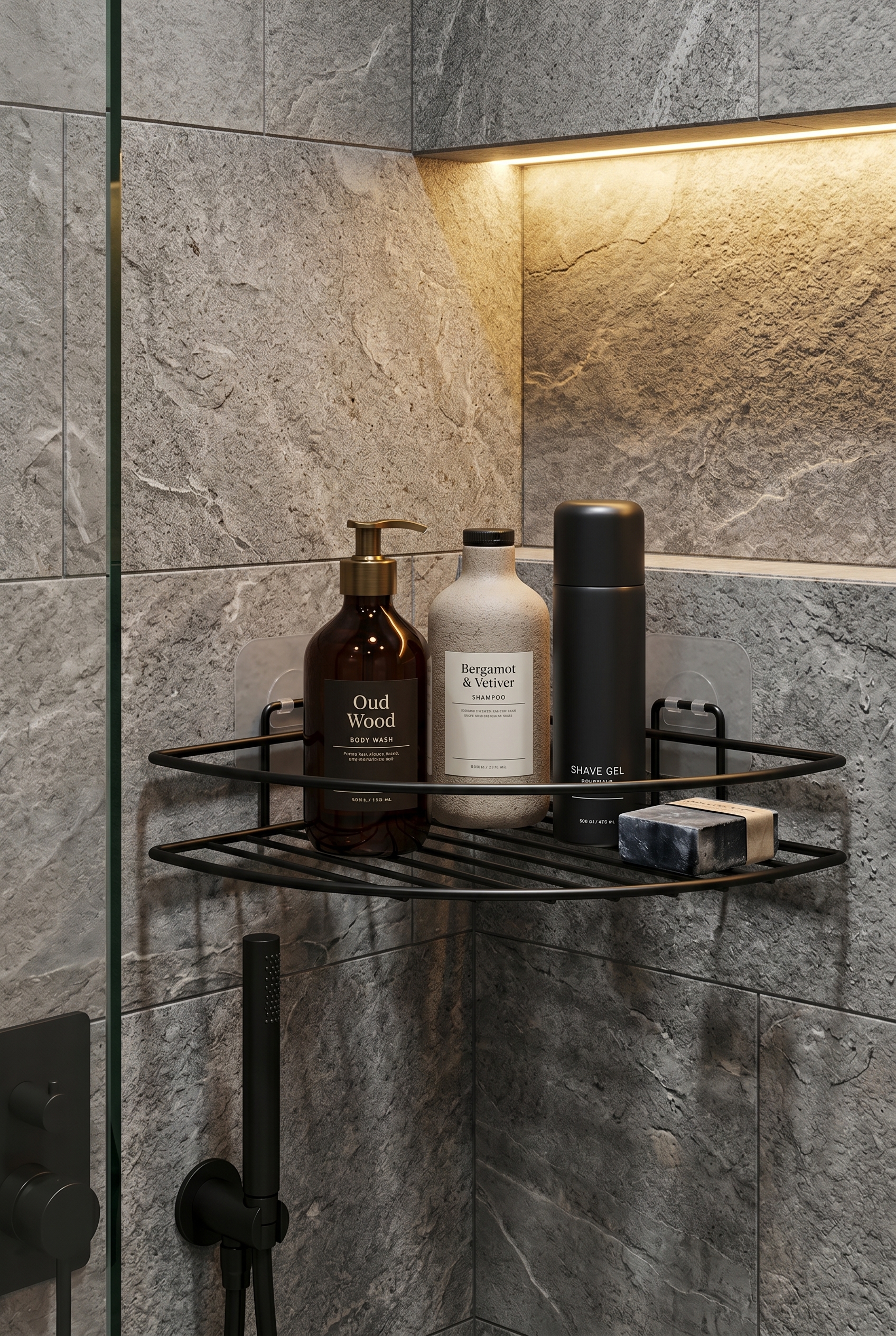 Filora Home Üçgen Organizer — modern İskandinav mutfağında kullanım görünümü